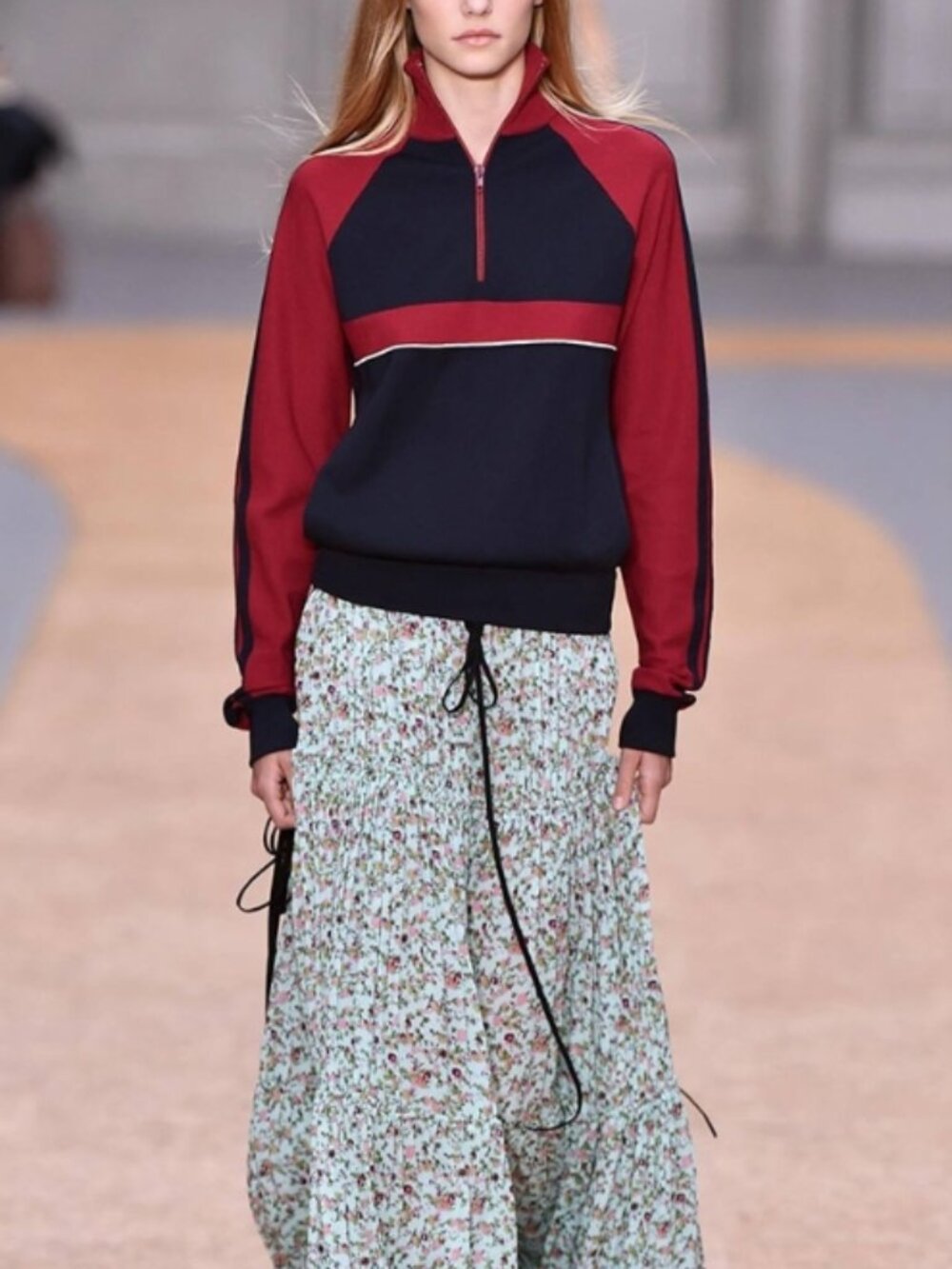 Chloe runway spring summer 2016 track top pristine
